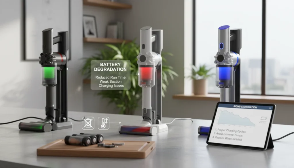 Battery Degradation in Cordless Cleaners Signs Causes and Solutions