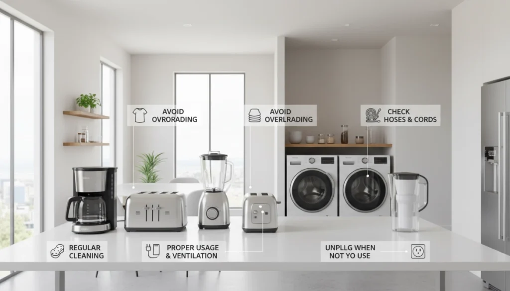 General Tips to Extend Appliance Lifespan and Save Money