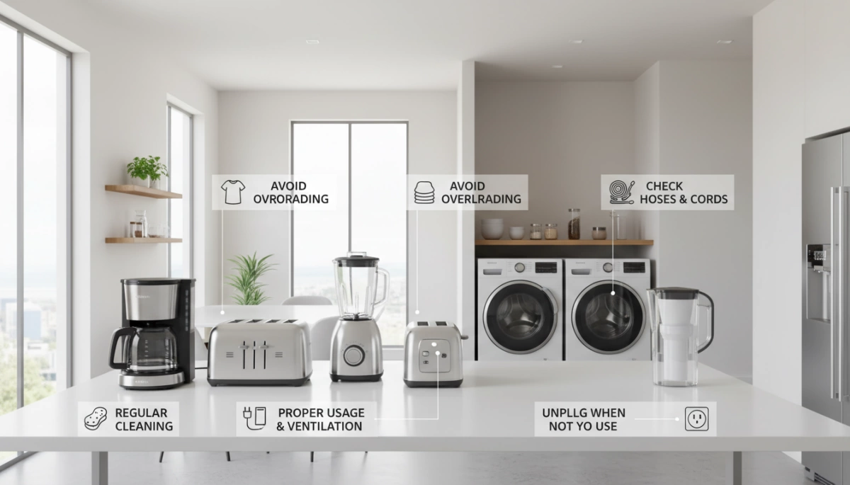 General Tips to Extend Appliance Lifespan and Save Money