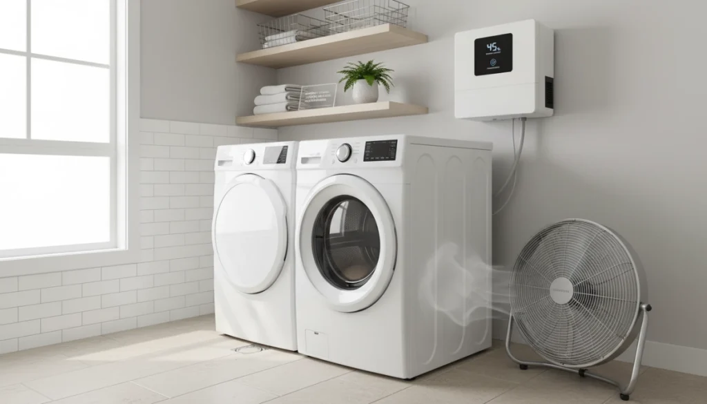 Humidity Control Tips for Laundry Rooms to Extend Motor Lifespan