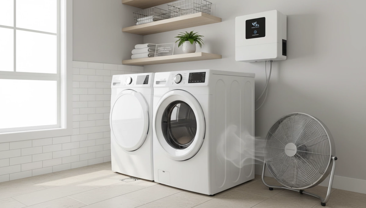 Humidity Control Tips for Laundry Rooms to Extend Motor Lifespan