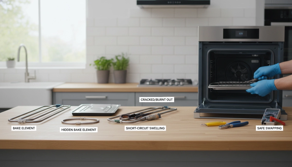 Oven Heating Elements Guide Types Failures and Safe Replacement