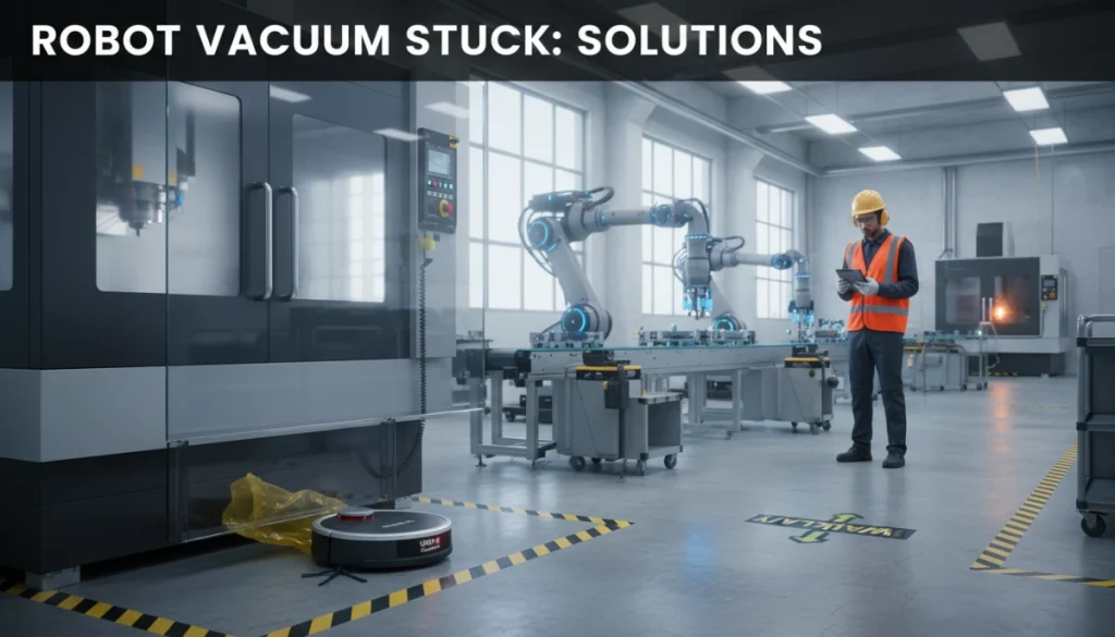 Robot Vacuum Stuck or Lost Fixes Cleaning Sensors and Navigation Tips