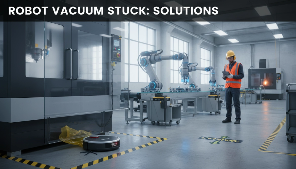 Robot Vacuum Stuck or Lost Fixes Cleaning Sensors and Navigation Tips