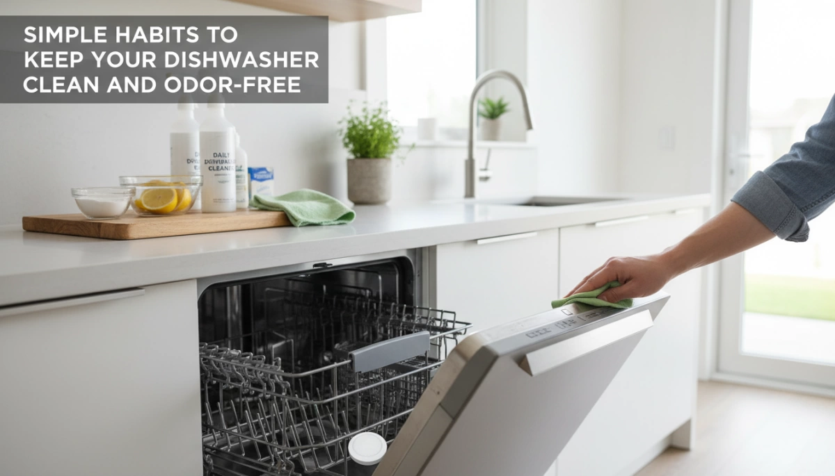 Simple Habits to Keep Your Dishwasher Clean Fresh and Odor-Free