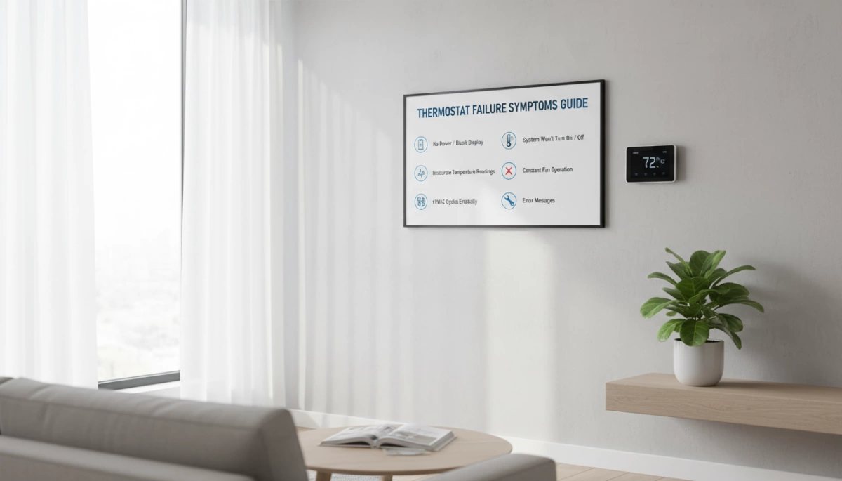 Understanding Thermostat Failures Symptoms Replacement Tips for Homeowners