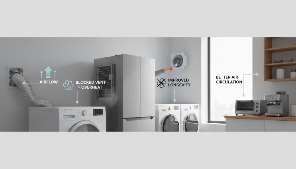 Why Proper Ventilation Extends Appliance Lifespan and Efficiency