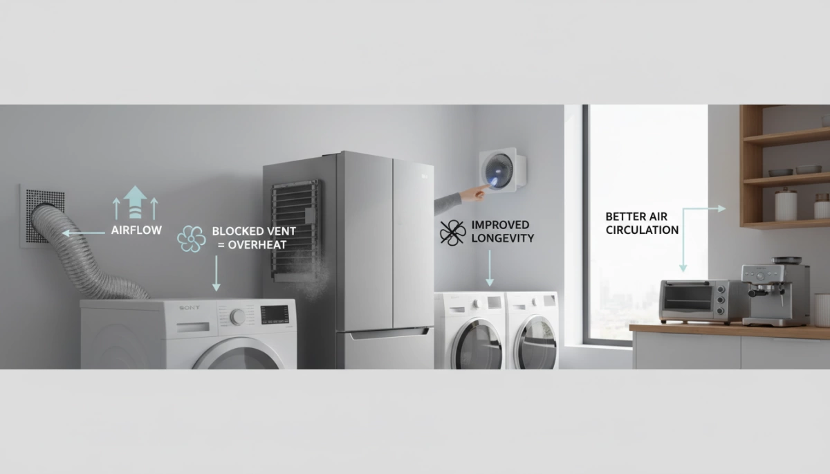 Why Proper Ventilation Extends Appliance Lifespan and Efficiency