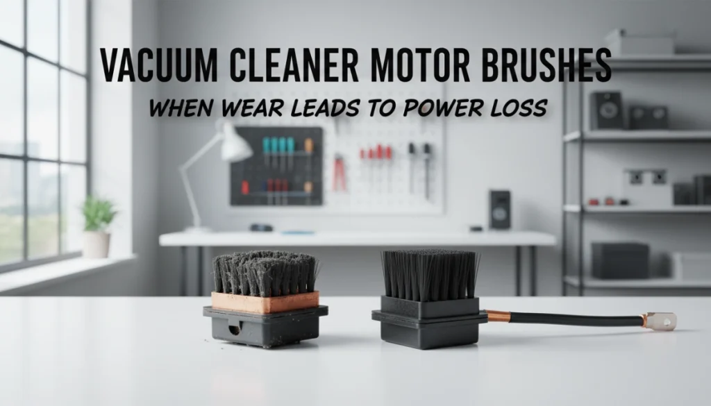 Vacuum Cleaner Motor Brushes Replacement Guide to Fix Power Loss