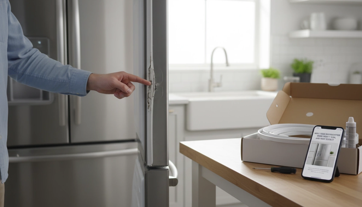 Why Your Refrigerator Door Won’t Seal and Easy Fixes That Work
