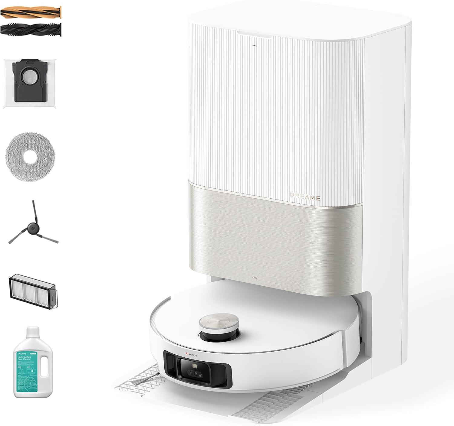 Dreame X50 Ultra Complete robot vacuum mop combo with compact base station
