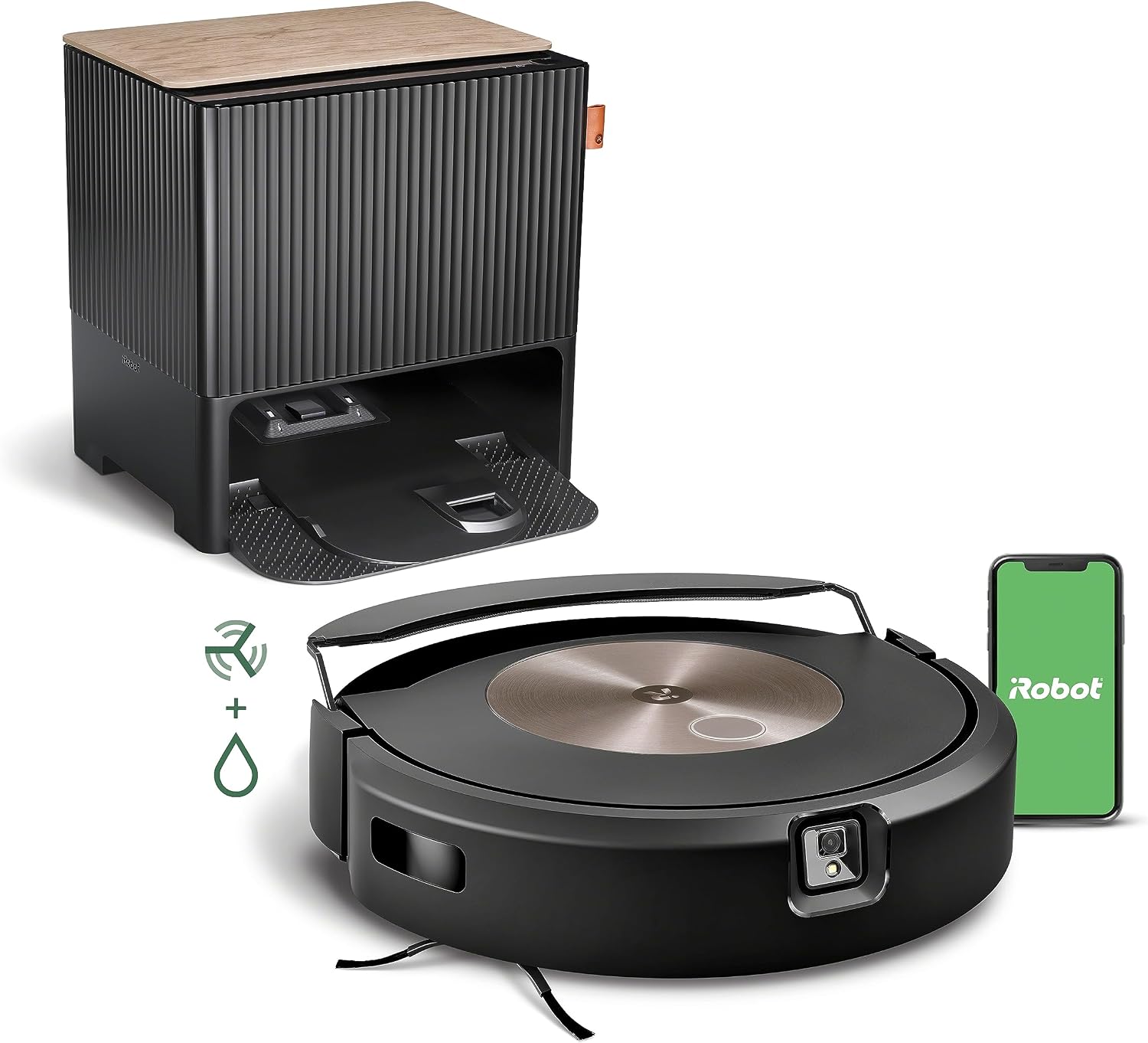 iRobot Roomba Combo j9+ robot vacuum and mop with self-emptying auto-fill base