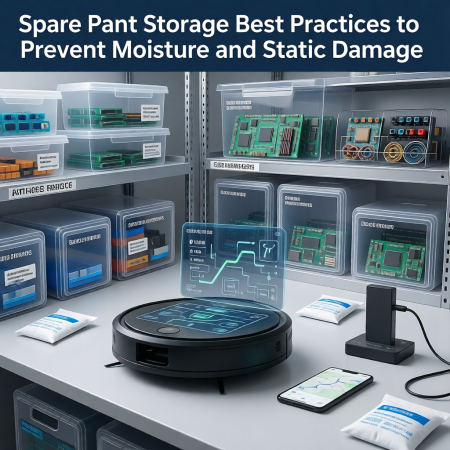 Spare Part Storage Best Practices to Prevent Moisture and Static Damage