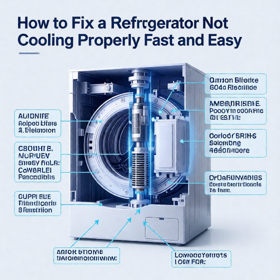 How to Fix a Refrigerator Not Cooling Properly Fast and Easy